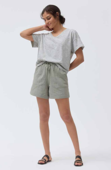 Shorts in mussola